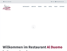 Tablet Screenshot of alduomo.de